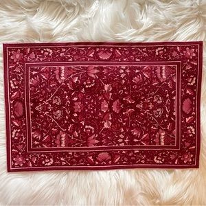 VTG Set Of 4 Cloth Placemats - 100% Cotton - Bohemian